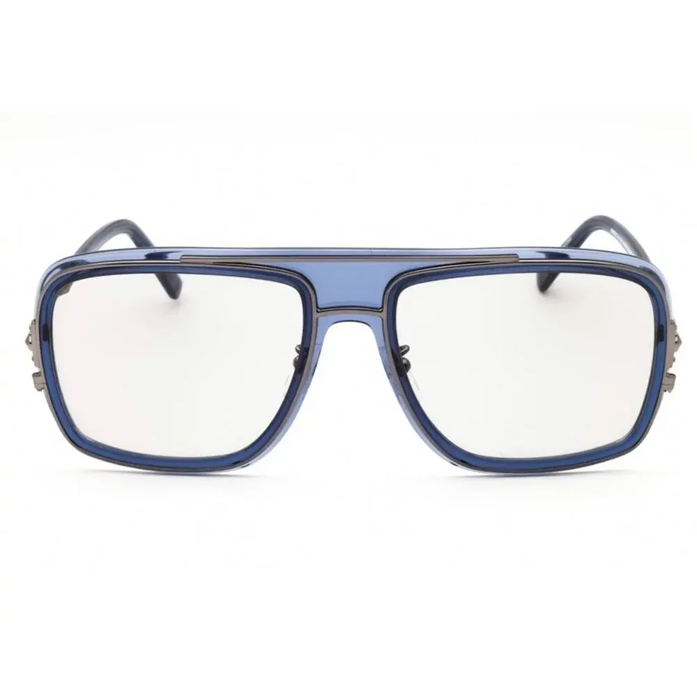 New! MCM Blue Shiny Blue Sunglasses, MW0017-H 90A, Photochromic Lenses Authentic